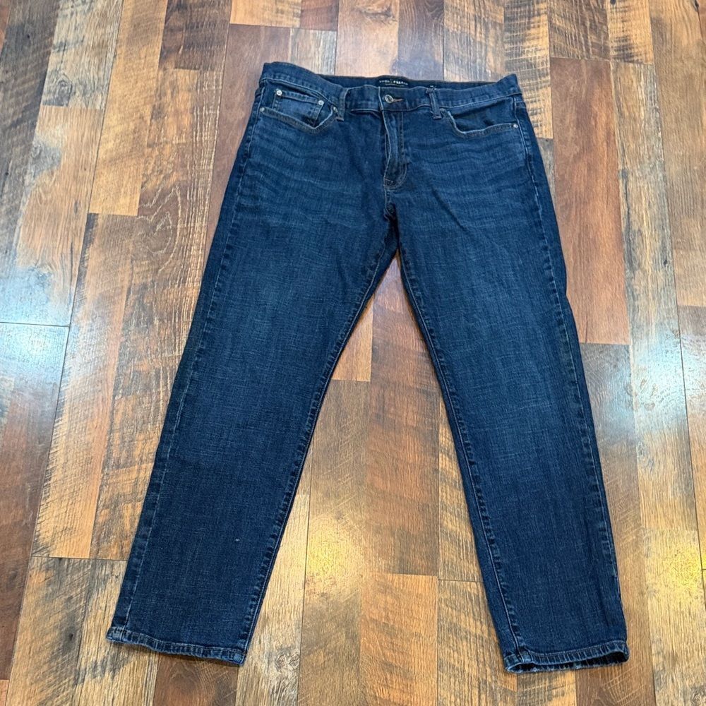 Lucky Brand Men's Dark Blue Straight Jeans 36x32 (4425)